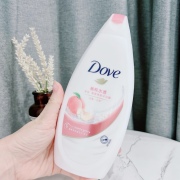 亏清！DOVE多芬清爽美肤沐浴露300ML白桃+白茶23年5月