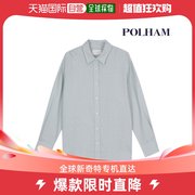 韩国直邮polham女款亚麻，材质混合材质，长袖衬衫_phc2wc2912