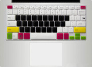 中柏ezbook3se键盘保护贴膜13.3英寸笔记本，商务办公本英特尔赛扬双核，电脑全覆盖防尘套罩垫彩色凹凸tpu防水
