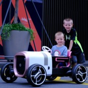 奔驰概念版儿童电动车小孩，四轮遥控童车，可坐人男女宝宝玩具车
