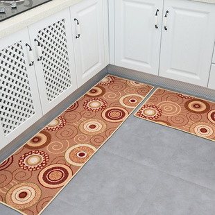 厨房地垫长条防滑吸水防油满铺家用门口入户脚垫地毯床边毯可定制