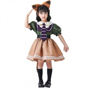 朱迪尼克狐狸服装cos服六一儿童节女童装，小孩子连衣裙舞蹈服演出