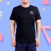 李宁短袖t恤男士韦德系列圆领夏季男装，纯棉上衣ahsp673