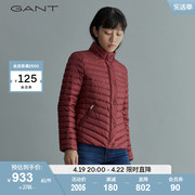 GANTT甘特女士经典复古美式轻薄短款保暖羽绒服外套4700132
