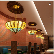东南亚波西米亚泰式创意吊灯漫咖啡酒吧餐厅卡座网咖走廊复古吊灯