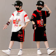 六一儿童民族服装男童汉服套装中国风演出服男孩唐装幼儿园表演服