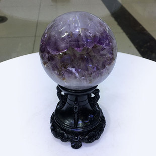 水晶石头天然原石紫水晶洞消磁水晶石头天然原石新年装饰摆件客厅