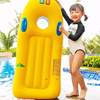 儿童浮排水上戏水玩具坐骑浮板充气冲浪板浮床学游泳泳圈打水板。