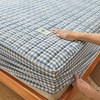 床笠纯棉100%全棉床罩1.8米2米床垫子保护罩，套床笠罩单件夹棉防滑