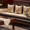 新中式红木沙发坐垫，五件套防滑沙发垫实木，套罩罗汉床海绵加厚家具