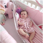 婴儿哄睡吊床摇篮室内包裹式宝宝，秋千家用布袋，小孩睡觉吊篮免打孔