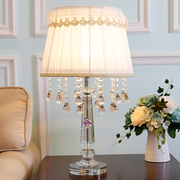 奢华欧式水晶台灯卧室床头灯别墅，客厅婚庆浪漫现代简约温馨灯具
