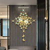壁挂时钟表客厅家用现代简约时尚，蝴蝶款大气挂钟个性创意艺术装饰