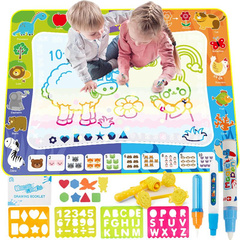 水画布涂鸦儿童神奇绘画玩具宝宝魔法毯画清水写垫写字板彩色画画