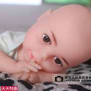 全硅胶实心娃娃被动操抚触仿真婴儿娃娃模型55厘米公斤宝宝.5