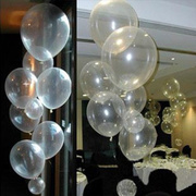 510121836寸透明气球空地，爆球酒吧ktv婚礼房装饰网红波波球