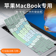 适用苹果MacBook Pro键盘膜13英寸M2笔记本MacBook Air 13.3英寸MacBook Pro14 16英寸M1电脑Air13.6寸保护膜