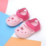 女童宝宝凉鞋夏季婴幼儿，小中童男孩子防滑软底，浴室沙滩儿童洞洞鞋