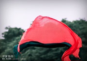 红绿撞色拼色防晒文艺披肩泥泊尔西藏高原民族围巾 披肩
