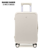 RAMBO行李箱女白色简约高颜值拉杆箱20寸登机箱万向轮旅行箱22寸