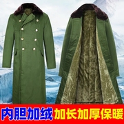 绿大衣冬季加厚棉大衣男士短款防寒服户外防风保暖黄大衣劳保棉袄