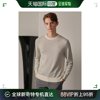 韩国直邮maestro针织衫毛衣，22fw乳白色图案，羊绒针织masw2