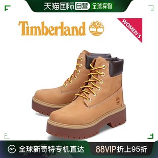 日本直邮Timberland 靴子 6 英寸防水台女士厚底防水 PREMIUM WP