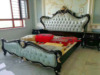 欧式家具新古典(新古典)黑檀，钢琴漆zb99-8加大床，真皮2米与1.8米床头柜9999