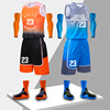 23号球衣篮球男潮个性定制学生宽松篮球训练背心队服篮球运动套装