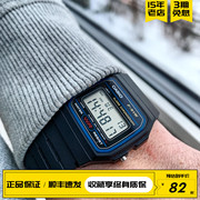 日本卡西欧手表男女网红小方块，casio防水复古手表f91wa158a168