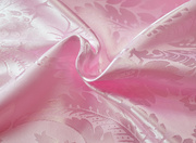 1.51.82.0超柔全棉提花ab款情侣被罩蚕丝被被套粉红色米米米