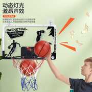 可克力亚折叠篮球框挂用式儿童投篮球架，篮筐挂墙式家墙室内免打孔