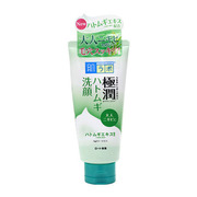 日本肌研极润洗面奶乐敦洗面奶膏状洁面乳100g绿色薏仁