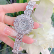 royalcrown萝亚克朗手表时尚，女表经典优雅款，手链水钻表s925银表