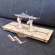 舰船模型制作辅助工具 施工支架船台 木质拼装古典帆船模型专用