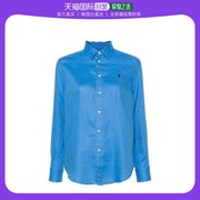 韩国直邮POLO RALPH LAUREN24SS衬衫女211920516012 RIVIERA BLUE