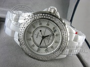 威之星 J12全陶瓷腕表自动机械表镶钻时尚中性手表HT-04
