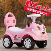 玩具车可坐人儿童滑行车溜溜车儿童车扭扭车音乐灯光小孩车子四轮