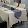 桌布轻奢高级感餐桌布桌旗套装客厅茶几布北欧酒店家用长方形台布