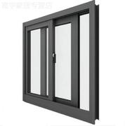 铝合金推拉窗封阳台移窗隔音双层钢化中空玻璃中铝789型梭窗1.8厚