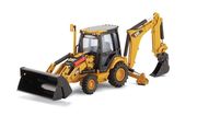 CAT工程车1/50 420E Backhoe Loader 卡特装载机合金仿真模型摆件