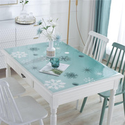 无味彩色磨砂桌布软玻璃，pvc桌垫防水防烫桌面，垫餐桌垫茶几垫加厚