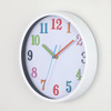 10寸彩色立体数字挂钟卡通客厅钟表创意跨境亚马逊儿童房clock