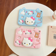 伸缩支架hellokitty适用苹果ipad10代平板保护套ipadair6硅胶mini6/air5/air2可爱ipadpro2024软壳ipad9女生