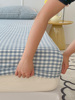 防尘罩床笠单件水洗棉格子床罩床垫保护套防滑全包床单床套三件套