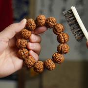 五瓣金刚菩提子手串，男士尼泊尔天然原籽文玩，配饰盘玩佛珠单圈