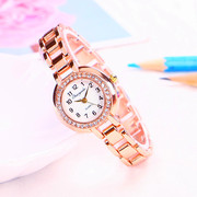 韩版时尚镶钻女士简约手链手表优雅百搭时装女表学生手表