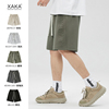 XAKA2024重磅夏季休闲短裤男生宽松针织五分裤运动篮球卫裤潮