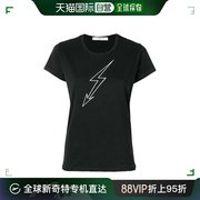 香港直邮Givenchy 女士闪电印花T恤