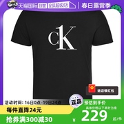 自营Calvin Klein/凯文克莱男士休闲短袖CK大字母T恤圆领